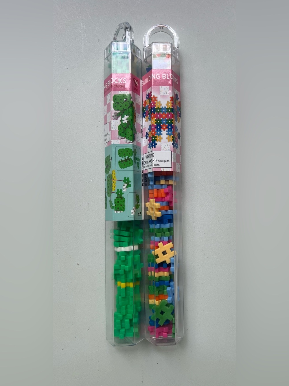 2-Sets Target Hashtag Building
Blocks Multicolor Neon Colors